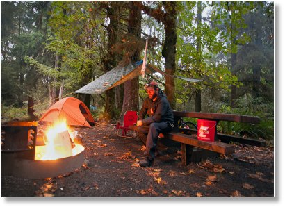 Camping in Olympic National Park (Chris Ryan Photographer)