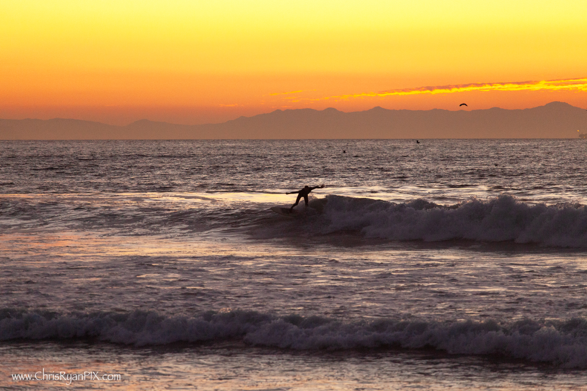 Dueling Surfers (Ventura Beach)