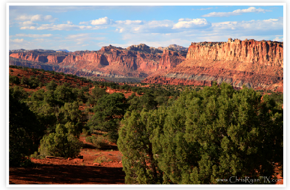 Sleeping Mountains in Capitol Reef National Park