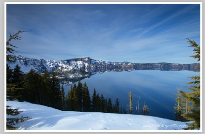 Crater Lake Oregon Wide View