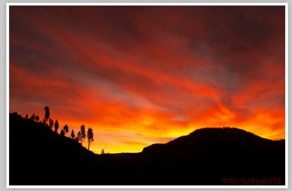 Yosemite Sunset by Chris Ryan