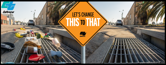 Caltrans Clean Water Campaign Photography