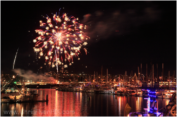 Event Photograph of Fireworks over Ventura Harbor Parade of Lights (ChrisRyanPIX)